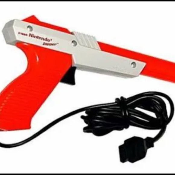 Nintendo nes original console and duck hunt bundle